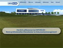 Tablet Screenshot of infoscan-sinsheim.de